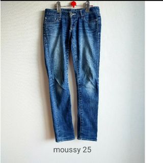 マウジー(moussy)の▲moussy　デニム　25インチ　スキニー　マウジー　股上浅め(デニム/ジーンズ)