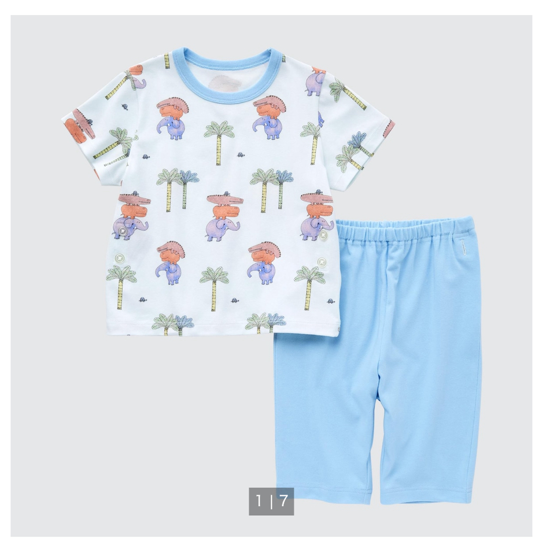 UNIQLO(ユニクロ)の【新品】ユニクロ　ドライパジャマ キッズ/ベビー/マタニティのキッズ服男の子用(90cm~)(パジャマ)の商品写真