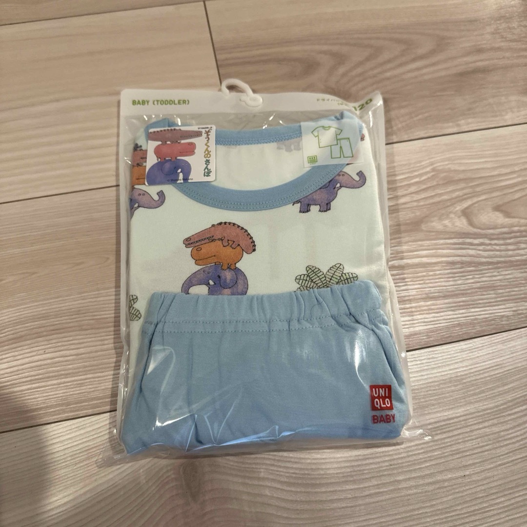 UNIQLO(ユニクロ)の【新品】ユニクロ　ドライパジャマ キッズ/ベビー/マタニティのキッズ服男の子用(90cm~)(パジャマ)の商品写真