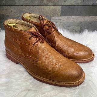 ゼログランド(ZEROGRAND（COLE HAAN）)のコールハーン　ゼログランド　チャッカー　ブーツ　シボ革　25センチ(ブーツ)