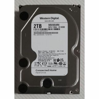 ウェスタンデジタル(Western Digital)のDIGA 2TB増量修理交換用HDD DMR-XP,XW,BR,BW各品番用(ブルーレイレコーダー)