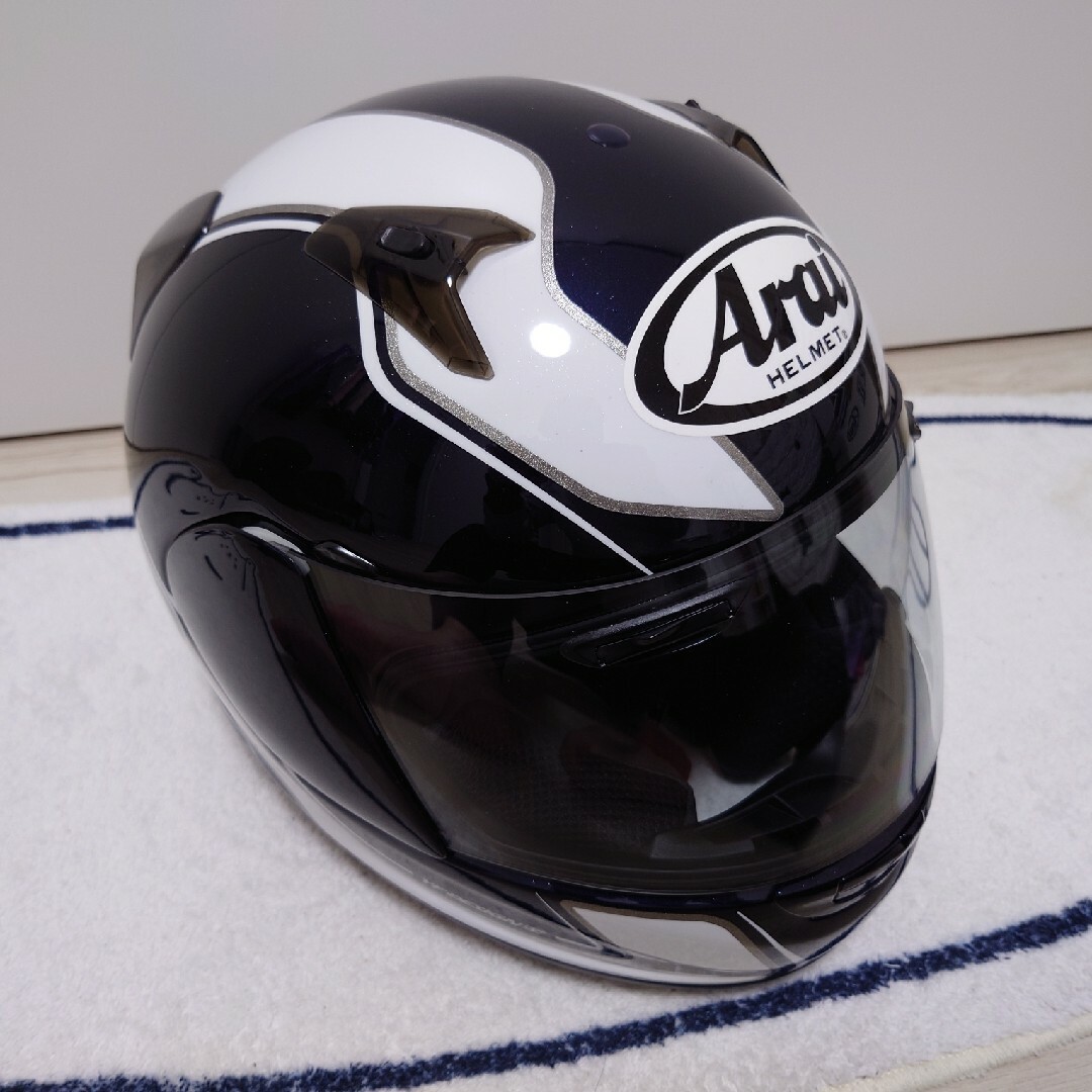 Arai(アライ)のアライ(Arai)ヘルメット　アストロIQレプリカ　ペドロサGP紺　59〜60 自動車/バイクのバイク(ヘルメット/シールド)の商品写真