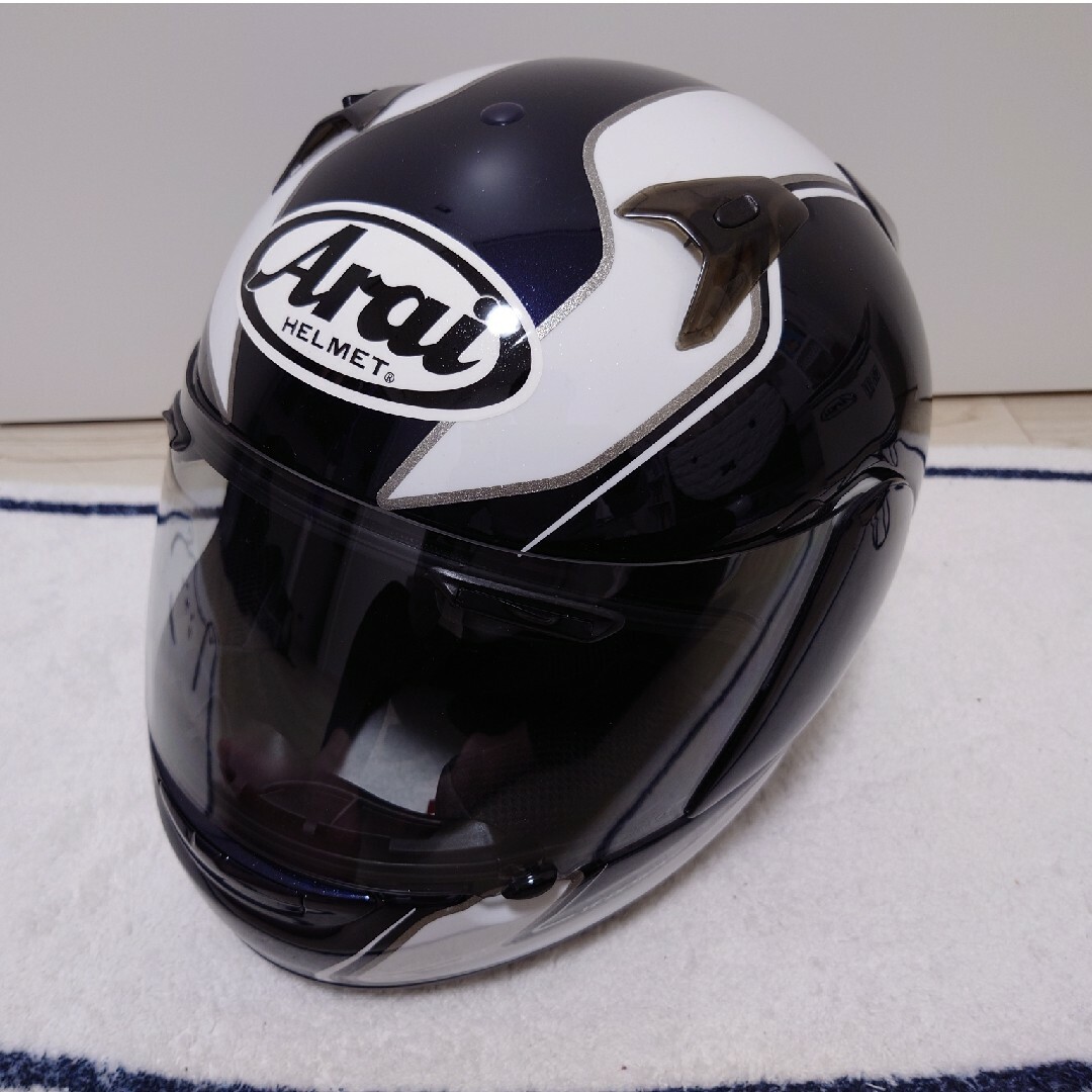 Arai(アライ)のアライ(Arai)ヘルメット　アストロIQレプリカ　ペドロサGP紺　59〜60 自動車/バイクのバイク(ヘルメット/シールド)の商品写真