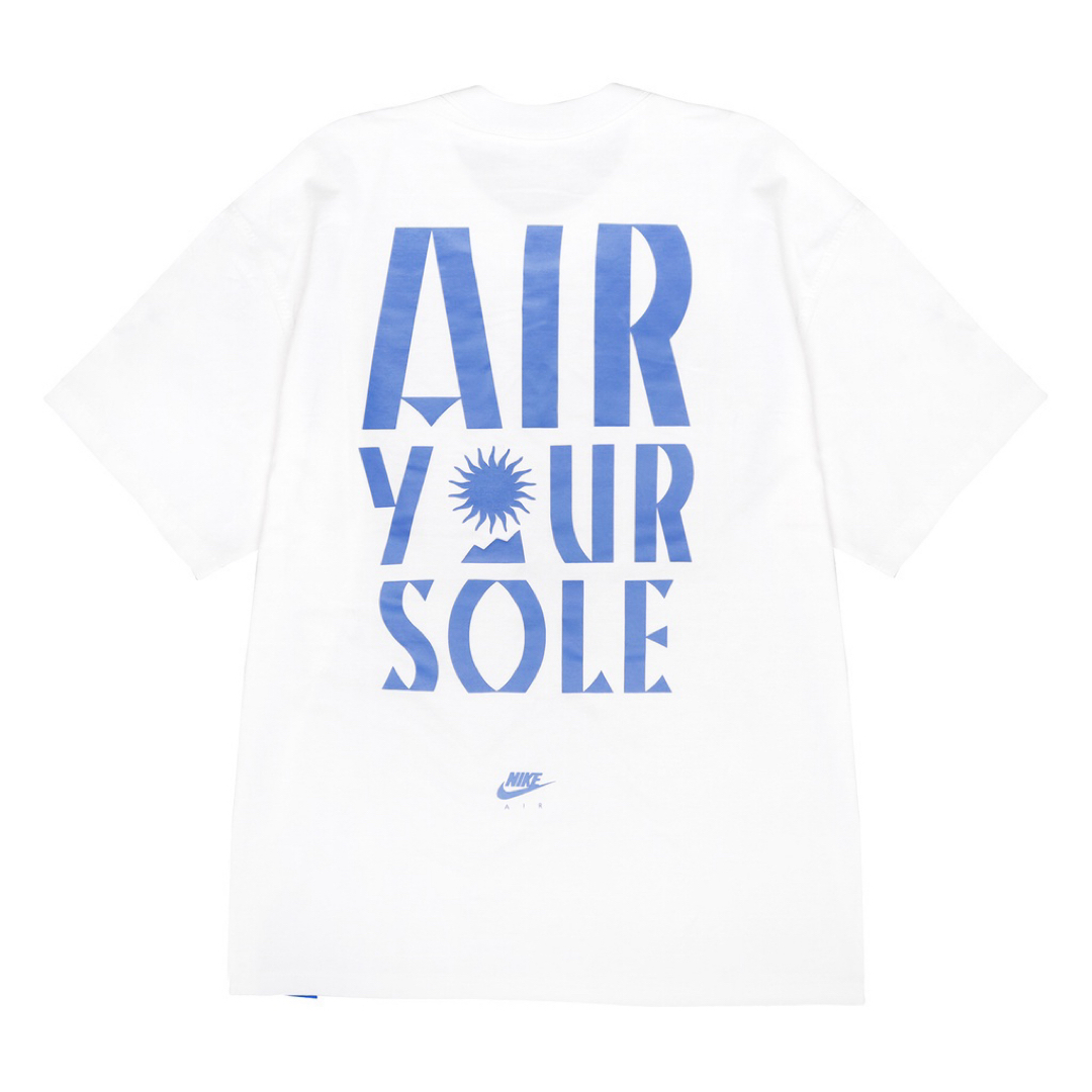 NIKE(ナイキ)の【新品】NIKE AIR YOUR SOLE スウッシュ Tシャツ L ホワイト メンズのトップス(Tシャツ/カットソー(半袖/袖なし))の商品写真