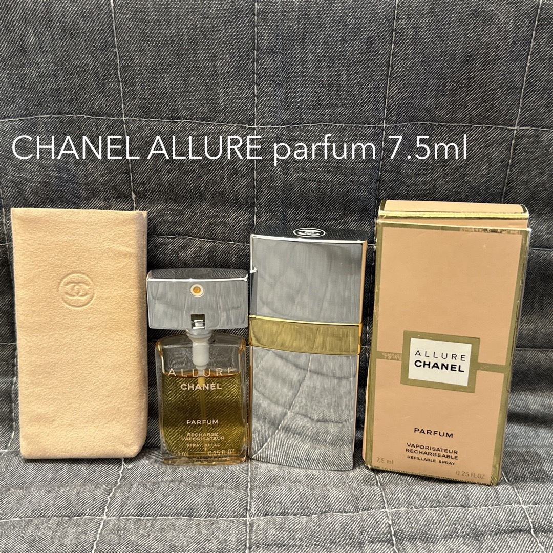 CHANEL(シャネル)のCHANEL ALLURE parfum 7.5ml シャネル アリュール 香水 コスメ/美容の香水(香水(女性用))の商品写真