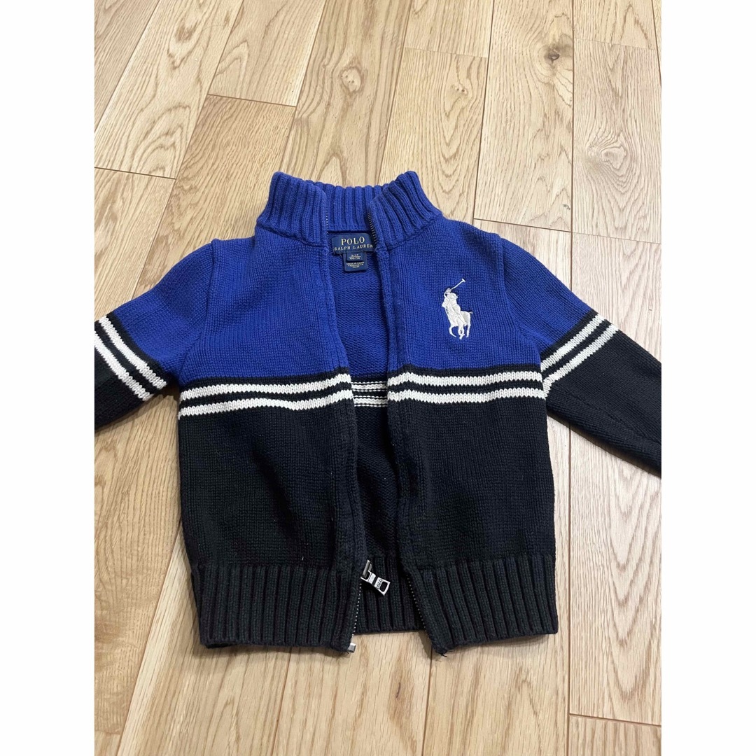 Ralph Lauren(ラルフローレン)のラルフローレン　アウター　ニット　3T キッズ/ベビー/マタニティのキッズ服男の子用(90cm~)(ジャケット/上着)の商品写真