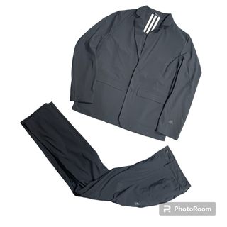 adidas - 【超希少品】adidas  ジャージスーツ　上下　パフォーマンスロゴ　黒　S