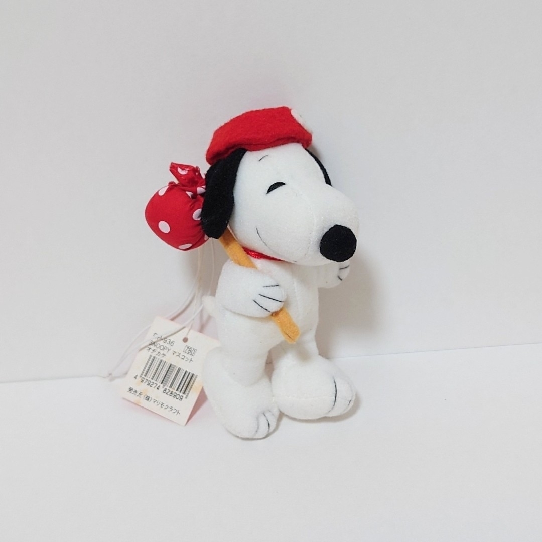 SNOOPY(スヌーピー)のピーナッツ スヌーピー マスコット オデカケ スヌーピーマスコット エンタメ/ホビーのアニメグッズ(その他)の商品写真