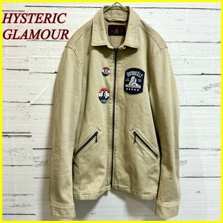 HYSTERIC GLAMOUR - 【美品】ヒステリックグラマー ジャケット ブルゾン ヒスガール 缶バッジ M