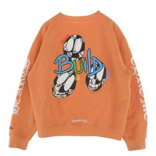 Chrome Hearts - CHROME HEARTS クロムハーツ（原本無） スウェット 21SS × Matty Boy マッティボーイ Orange Link Sweatshirt スウェット オレンジ系 XL【中古】