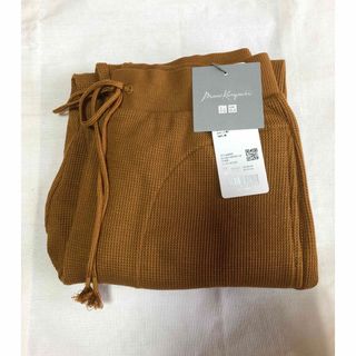 ユニクロ(UNIQLO)の新品　ヒートテックウールブレンドワッフルパンツ　ユニクロ　マメクロ　極暖(カジュアルパンツ)