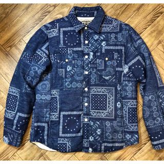 TMT ティーエムティーBANDANA PATTERN SHIRTSJACKET