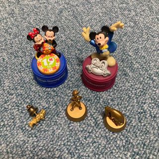 ディズニー(Disney)のディズニーキャラクターのボトルキャップ他(キャラクターグッズ)