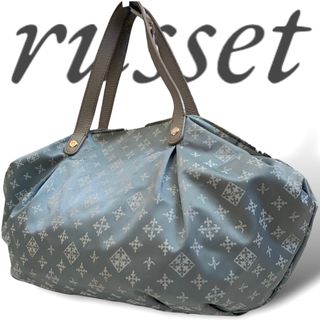 ラシット(Russet)のラシット russet ハンドバッグ きれい色 セージグリーン 軽量(ハンドバッグ)