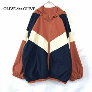 オリーブデオリーブ(OLIVEdesOLIVE)の美品  OLIVE des OLIVE  リバーシブル　ブルゾン　サイズM(ブルゾン)