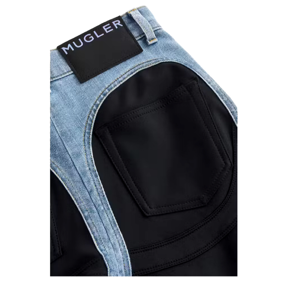 Thierry Mugler - Mugler ミュグレー H&Mコラボ デニム スキニー Thierry Mugler - Mugler ミュグレー H&Mコラボ デニム スキニー