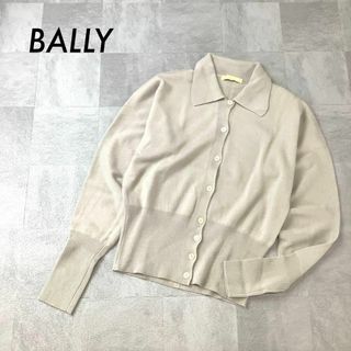 バリー(Bally)の【高級カシミア100％】美品 BALLY イタリア製 ニット カーディガン(カーディガン)