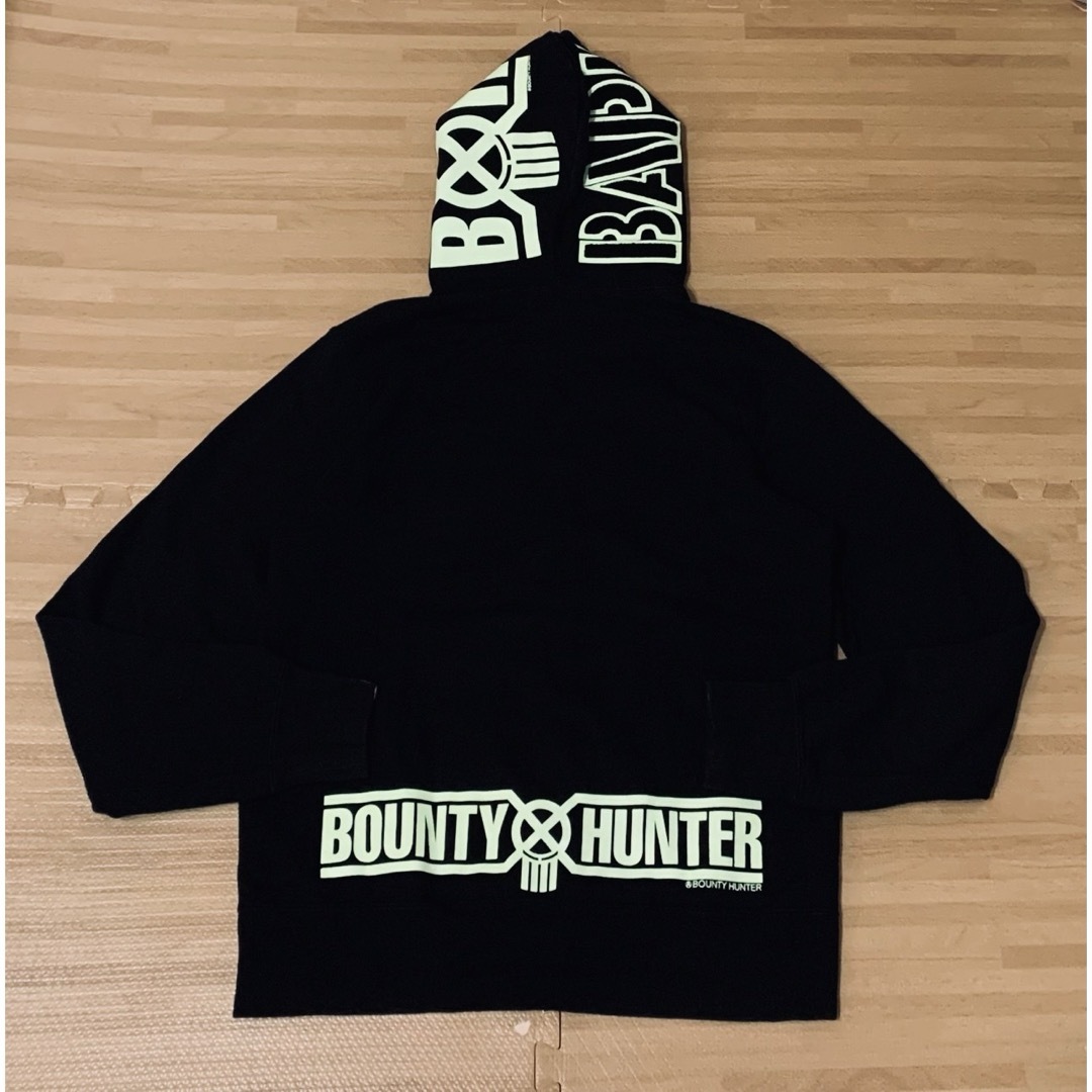 A BATHING APE(アベイシングエイプ)の★激レア APE × BOUNTY HUNTER シャークパーカー L パーカー メンズのトップス(パーカー)の商品写真