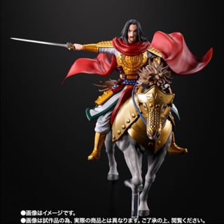 バンダイ(BANDAI)のキングダム　嬴政（えいせい）フィギュアーツ　出陣(フィギュア)