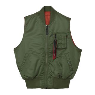 アメリヴィンテージ(Ameri VINTAGE)のタグ付き AMERI×ALPHA MA1 VEST Ameri VINTAGE(ミリタリージャケット)