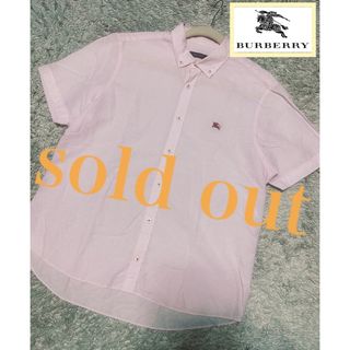 バーバリーブラックレーベル(BURBERRY BLACK LABEL)のsold out❤️バーバリーブラックレーベル シャツ　カッターシャツ　トップス(シャツ)