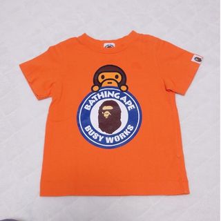 ベイプキッズ(BAPE KIDS)のア・ベイシング・エイプ/ベイプキッズ 半袖Tシャツ 100cm(Tシャツ/カットソー)