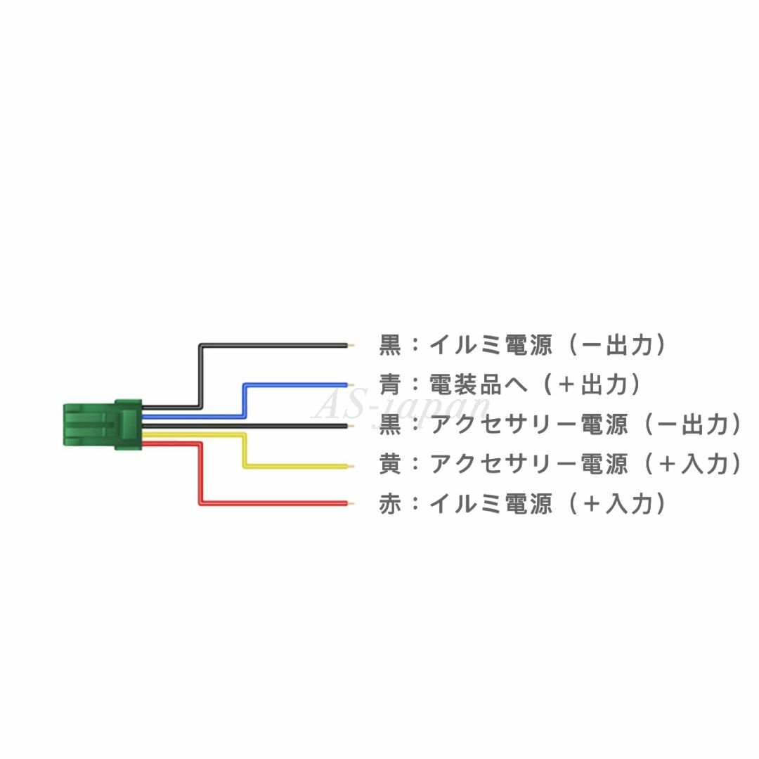 トヨタ車 純正風 プッシュスイッチ Cタイプ 【 DRL 】 自動車/バイクの自動車(車種別パーツ)の商品写真