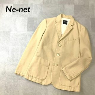 ネネット(Ne-net)のNe-net サンプル品 コットン テーラード ジャケット ベージュ(テーラードジャケット)