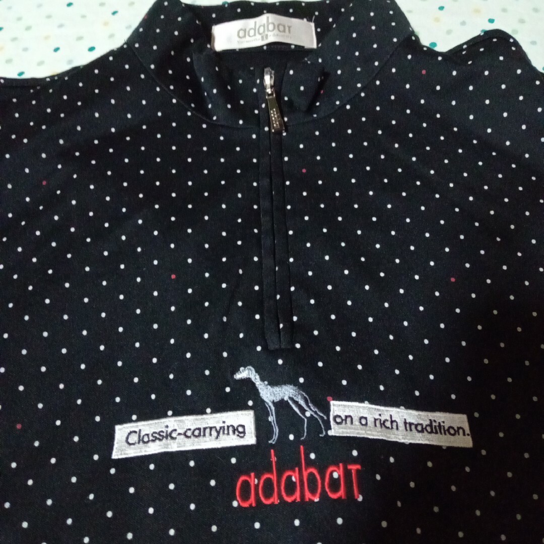 adabat(アダバット)のadabat半袖ジッパーＴシャツ レディースのトップス(Tシャツ(半袖/袖なし))の商品写真