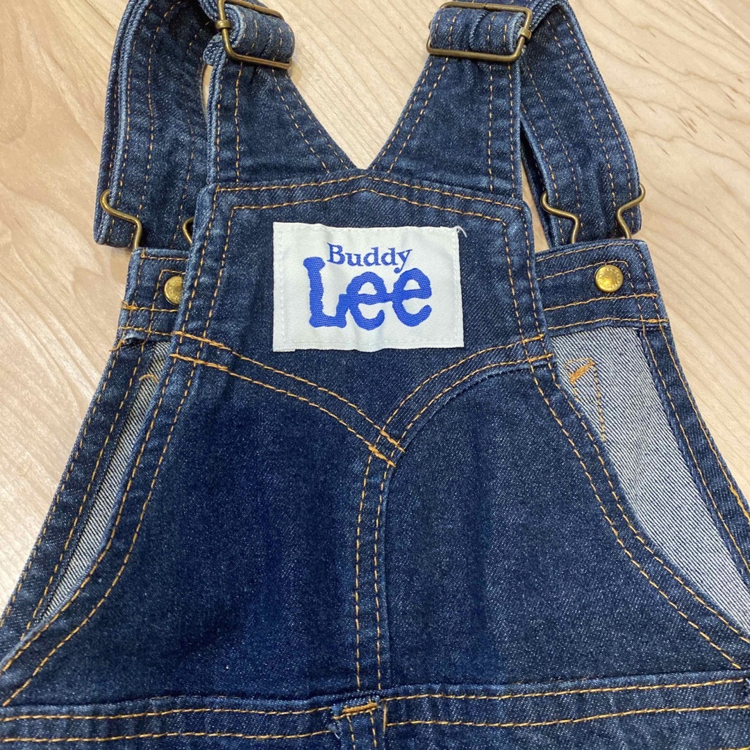 Lee ジャンバースカート100 キッズ/ベビー/マタニティのキッズ服女の子用(90cm~)(スカート)の商品写真