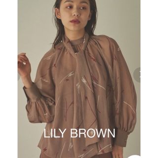 リリーブラウン(Lily Brown)のLILY BROWN ボウタイブラウス(シャツ/ブラウス(長袖/七分))