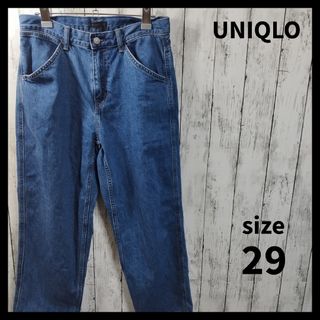 ユニクロ(UNIQLO)の【UNIQLO】ワイドフィットジーンズ（裾上げ済）　D837(デニム/ジーンズ)