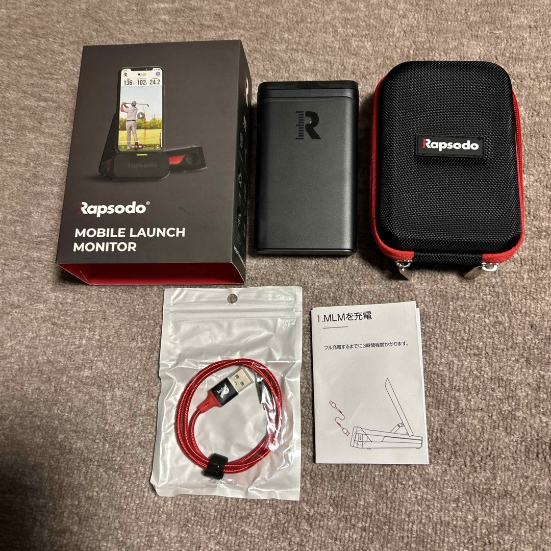 Rapsodo ラプソード モバイルトレーサー MLM ゴルフ 弾道測定器 Rapsodo ラプソード モバイルトレーサー MLM ゴルフ 弾道測定器