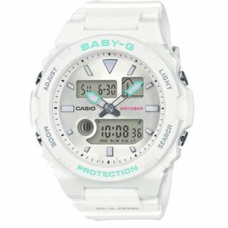 ベビージー(Baby-G)の☆新品未開封☆baby-G BAX-100-7AJF ホワイト(腕時計)