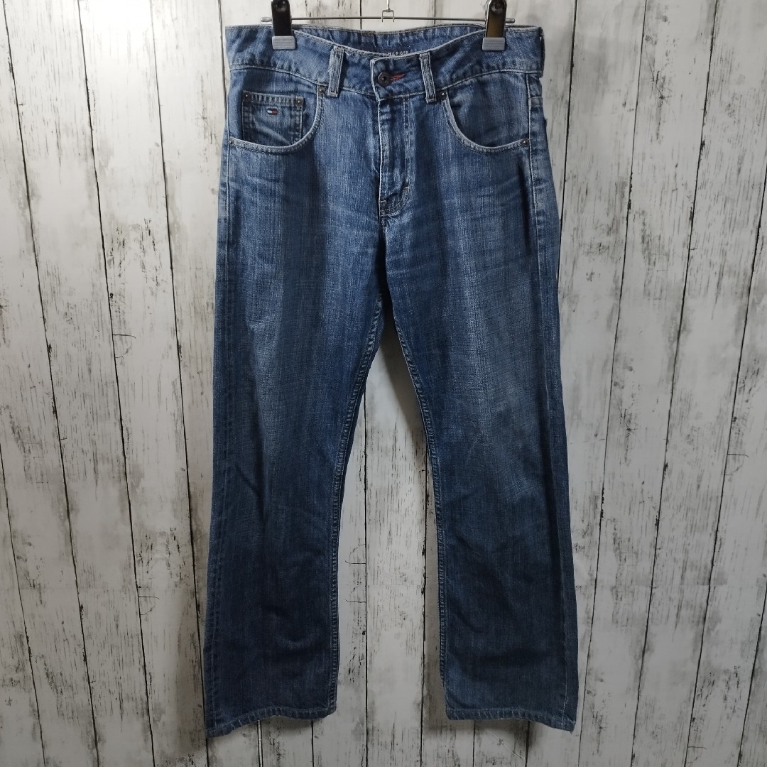 TOMMY HILFIGER(トミーヒルフィガー)の【TOMMY HILFIGER】Straight Denim　D809 メンズのパンツ(デニム/ジーンズ)の商品写真