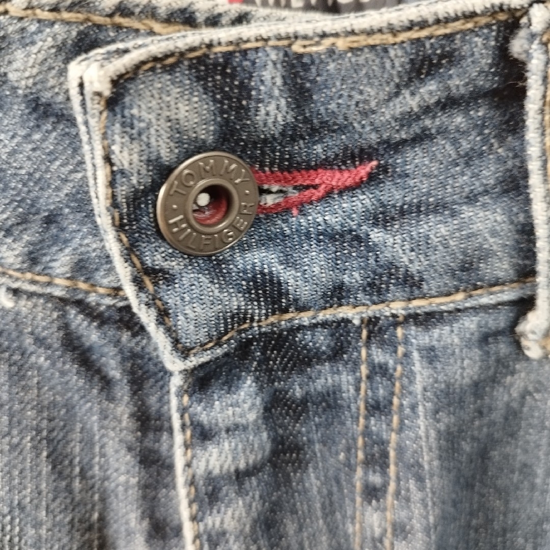 TOMMY HILFIGER(トミーヒルフィガー)の【TOMMY HILFIGER】Straight Denim　D809 メンズのパンツ(デニム/ジーンズ)の商品写真