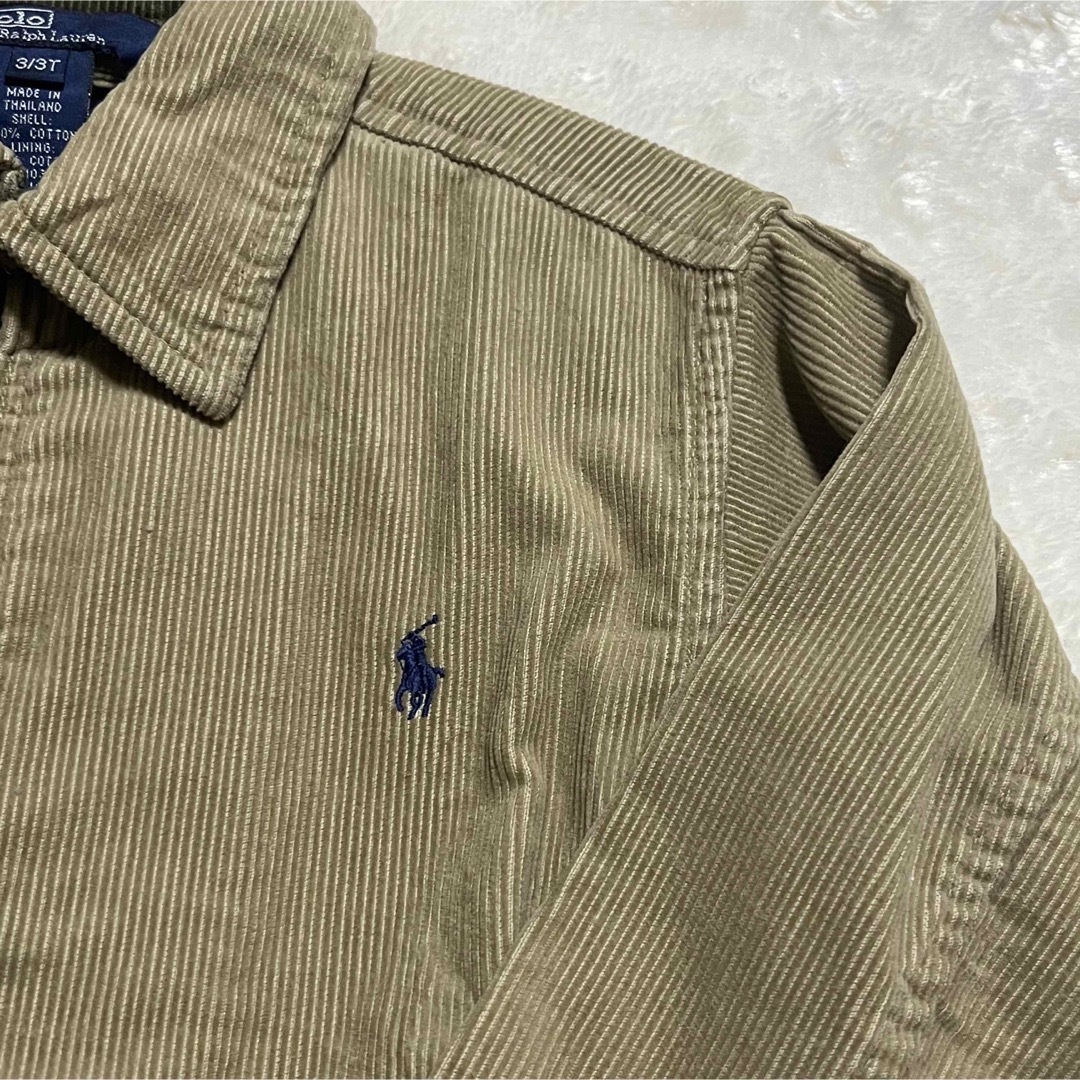 POLO（RALPH LAUREN）(ポロ)のポロバイラルフローレン ジャケット  3/3T 100cm キッズ/ベビー/マタニティのキッズ服男の子用(90cm~)(ジャケット/上着)の商品写真