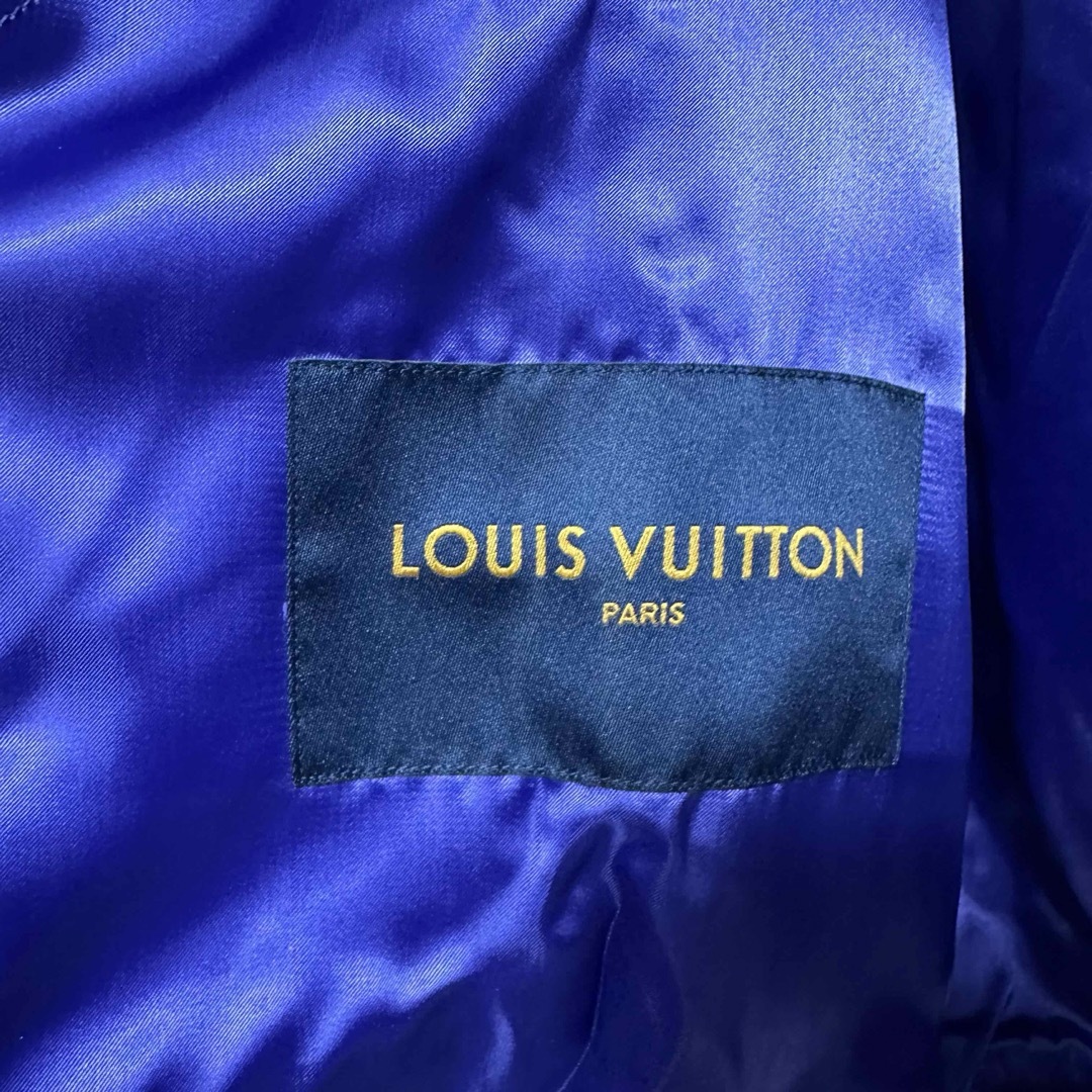 LOUIS VUITTON(ルイヴィトン)の【未使用】22AW ルイヴィトン マルチパッチミックスドレザーバーシティブルゾン メンズのジャケット/アウター(ブルゾン)の商品写真