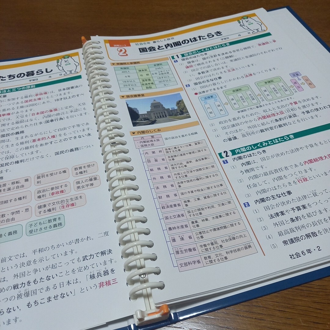 小学生　エープラス　6年生　理科&社会　説明　問題　解説 エンタメ/ホビーの本(語学/参考書)の商品写真