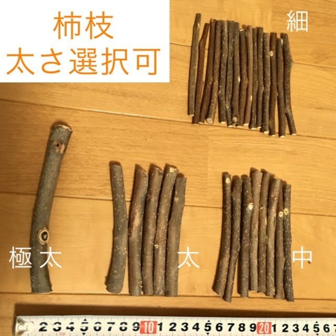 果樹枝 多種 セット 約100g (梱包含) ★うさぎ チンチラ ハムスター その他のペット用品(小動物)の商品写真