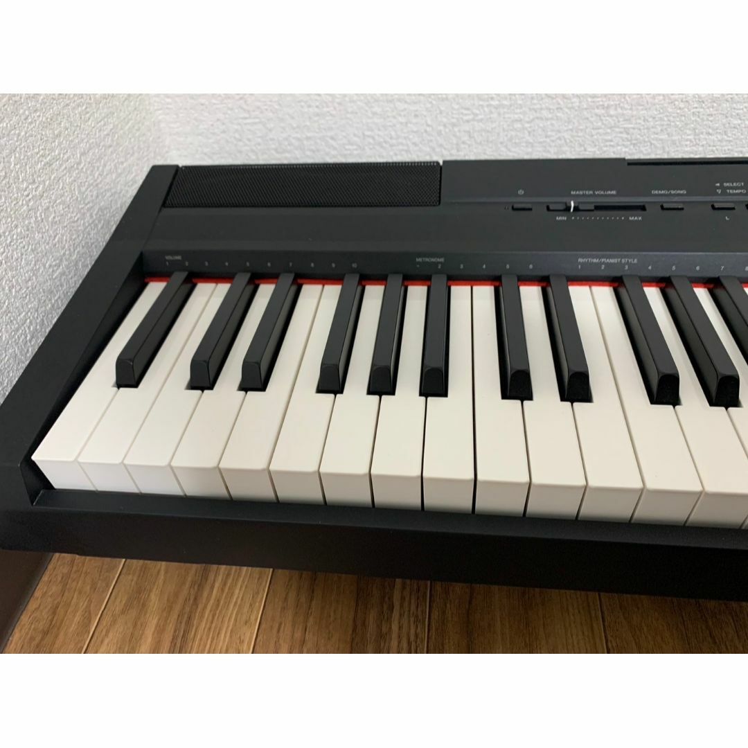 ヤマハ(ヤマハ)のYAMAHA　ヤマハ　Pシリーズ　電子ピアノ　ブラック　P-115B 楽器の鍵盤楽器(電子ピアノ)の商品写真