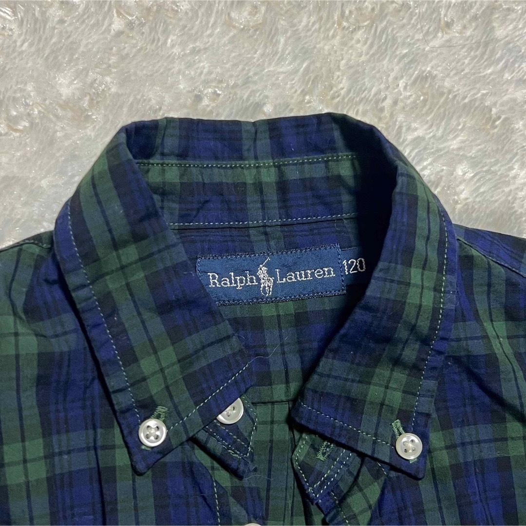 POLO（RALPH LAUREN）(ポロ)のPOLO BY RALPH LAUREN ポロシャツ 120cm キッズ/ベビー/マタニティのキッズ服男の子用(90cm~)(Tシャツ/カットソー)の商品写真