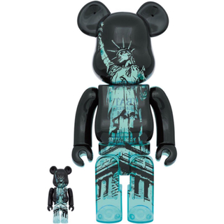 ベアブリック(BE@RBRICK)のStatue of Liberty BE@RBRICK 100％ & 400％(その他)