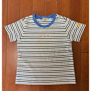 ミキハウス(mikihouse)のmiki house　ミキハウス　半袖Tシャツ　120cm　ボーダー柄(Tシャツ/カットソー)