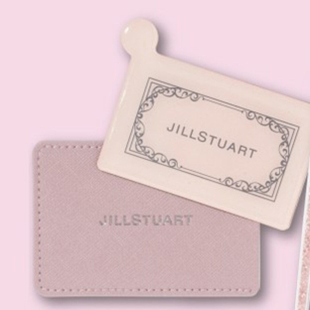 JILLSTUART(ジルスチュアート)の★JILLSTUART　カードミラー&ケース　MORE付録 レディースのファッション小物(ミラー)の商品写真