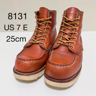 レッドウィング(REDWING)の廃盤 REDWINGレッドウィング アイリッシュセッター 8131 モックトゥ(ブーツ)