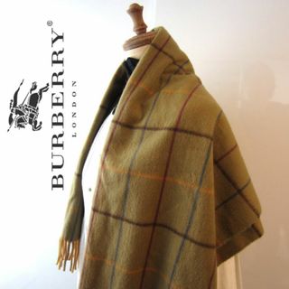 バーバリー(BURBERRY)の未使用品　BURBERRY／バーバリー★　ウール　大判マフラー　ブランケット(マフラー/ショール)