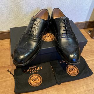 チーニー(CHEANEY)のチーニーのARTHUR Ⅲ・サイズ8.5 F・黒(ドレス/ビジネス)