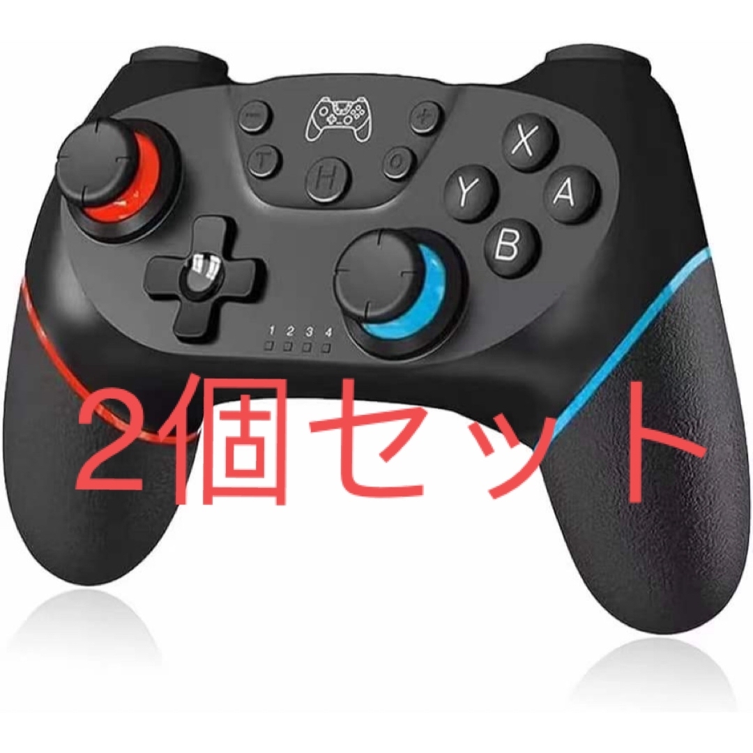 コントローラー TURBO連射機能　無線Bluetooth HD振動　2個セット エンタメ/ホビーのゲームソフト/ゲーム機本体(その他)の商品写真