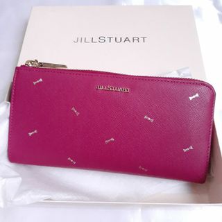 ジルスチュアート(JILLSTUART)のワイン ジルスチュアート 長財布 スプリンクル 新品 JILL STUART(財布)